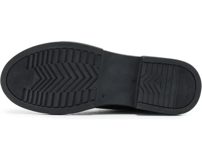 Spring Step Urbanattire кожаные полусапожки в байкерском стиле с молнией и пряжкой