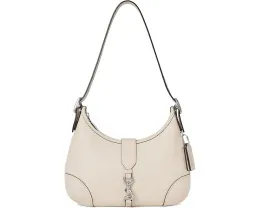 Сумка COACH через плечо из кожи с регулируемым ремнем