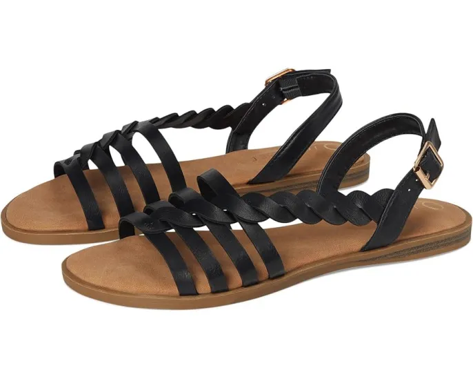 Сандалии Journee Collection Solay с плетеными переплетающимися ремешками