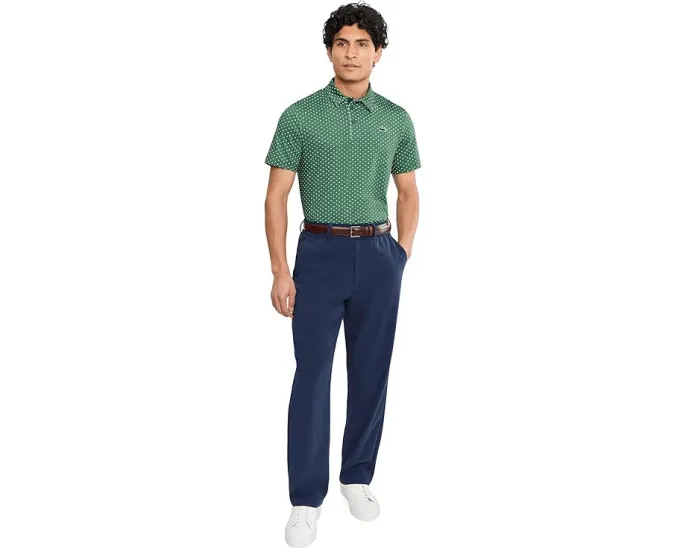 Lacoste поло для гольфа с принтом и технологией Ultra Dry