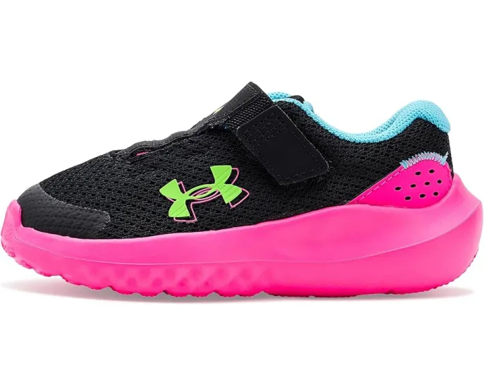 Under Armour детские кроссовки Surge 4 с застежкой на липучке для малышей