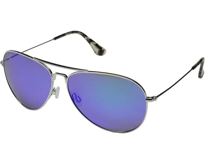 Солнцезащитные очки Maui Jim Mavericks в авиаторском стиле с линзами PolarizedPlus2