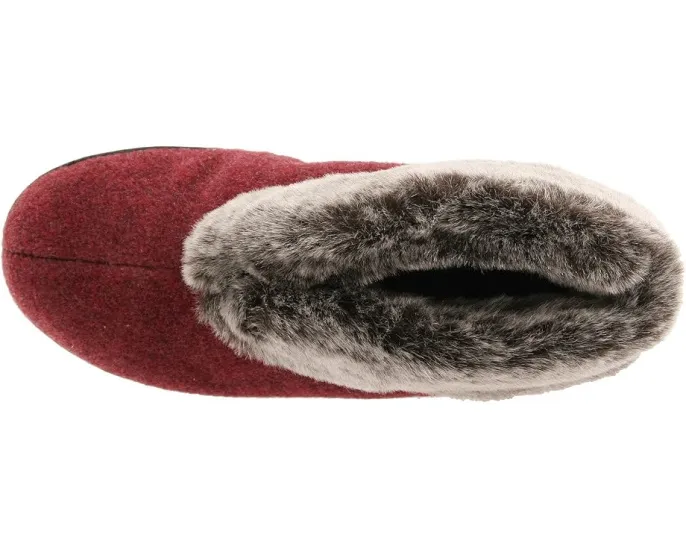 Тапочки Acorn Faux Chinchilla Bootie II с подкладкой