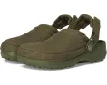 Кроксы Crocs Classic Crafted Vegan Suede Clogs с ремешком и стелькой Croslite