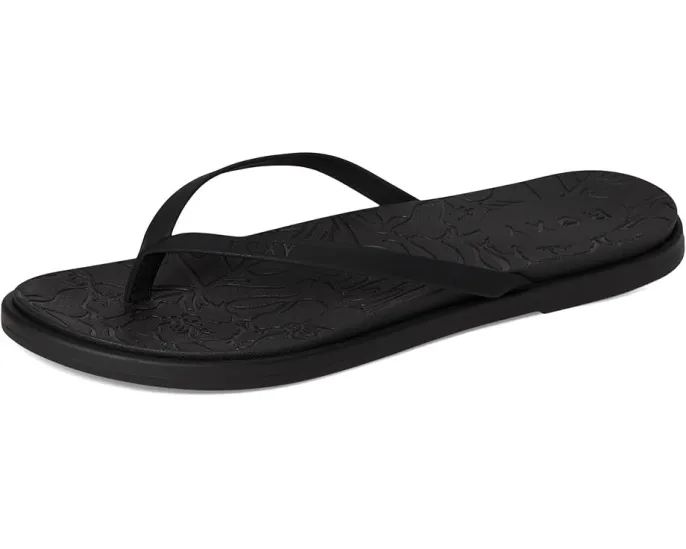 Шлепанцы Roxy Calabasas с мягкой стелькой из искусственной кожи