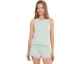 Комплект топа и шорт All American Tank Shortie Set HONEYDEW с кружевом