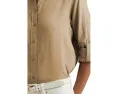 Льняная рубашка Lauren Ralph Lauren цвета Birch Tan