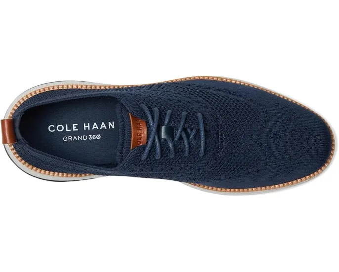 Оксфорды Cole Haan Grand Hurrion Stitchlite Wing Tip с трикотажным верхом