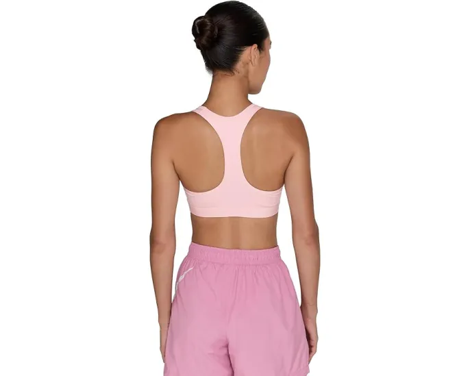 Спортивный бюстгальтер Nike Swoosh со средней поддержкой и вшитыми чашками