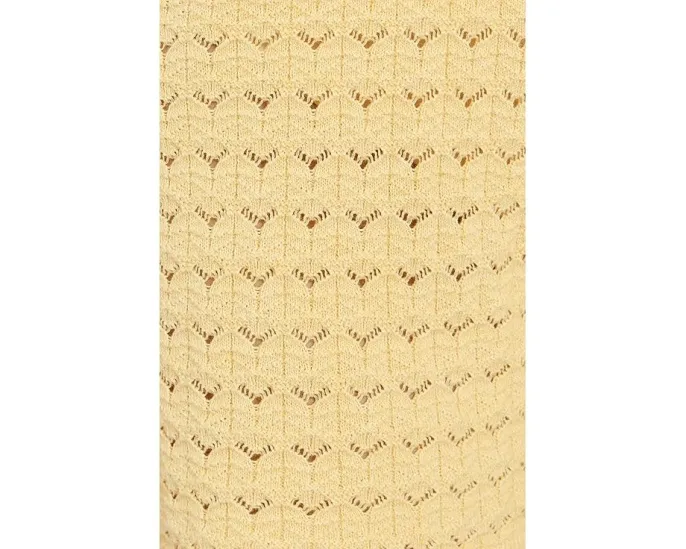 Heathered Cotton Tulip Pointel Shorts