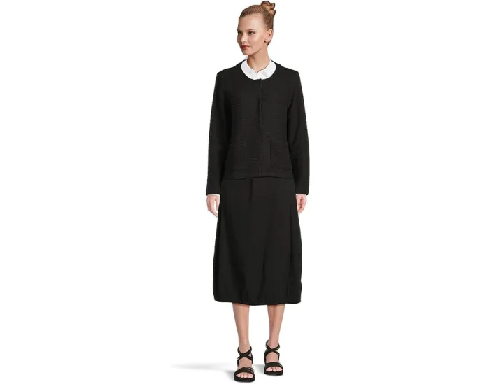 Жакет из органического хлопка с круглым вырезом от Eileen Fisher