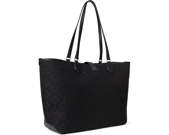 Kate Spade New York большая сумка тоут Spade Flower Jacquard с открытым верхом