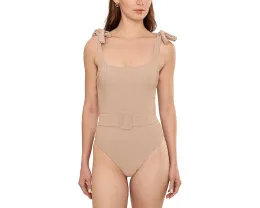 Цельный купальник Sydney с поясом и регулируемыми бретелями