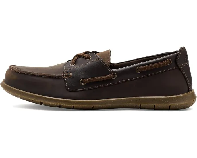 Туфли Clarks Flexway 2 Eye из нубука с гибкой резиновой подошвой