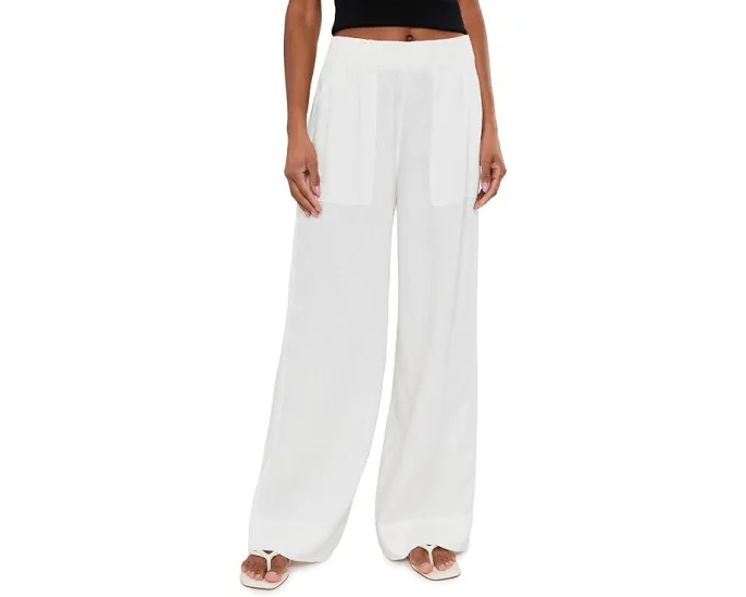 Широкие льняные брюки Beyond Yoga Easy Wide Leg Linen в свободном стиле