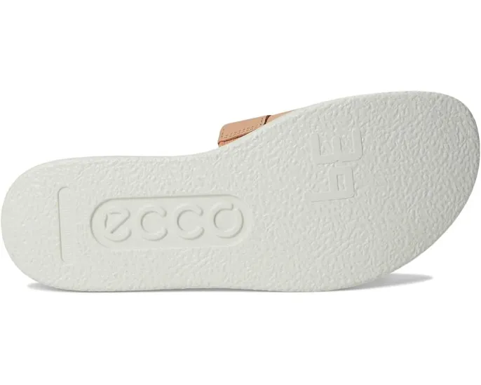 Сандалии ECCO Flowt Oasis Slide с кожаным верхом и мягкой стелькой