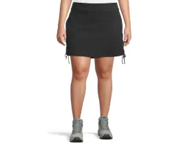Юбка-шорты Columbia All Seasons Ruched большого размера с защитой от солнца UPF 50