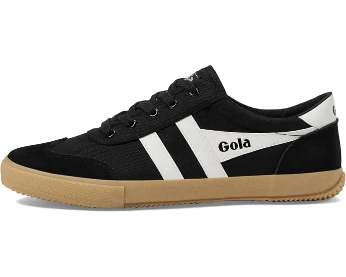 Gola Badminton с верхом из холста и замшевыми накладками