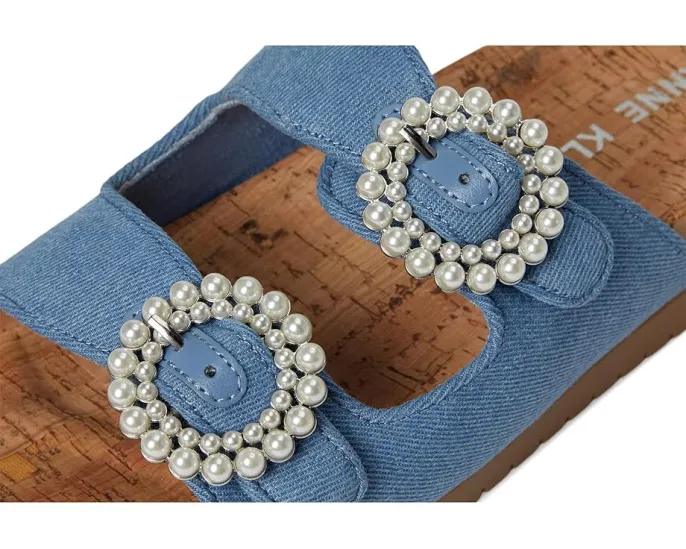 Туфли-лодочки Anne Klein Happy с цветочным декором на мыске