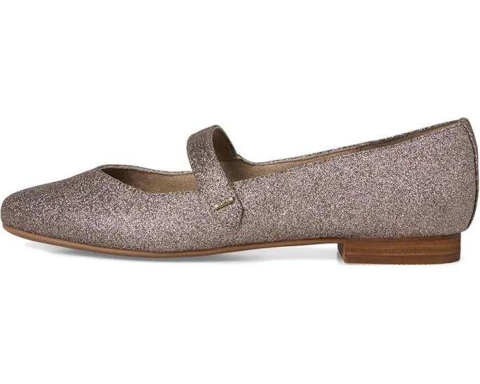 Туфли-лодочки TOMS Bianca из замши с квадратным носком и ремешком