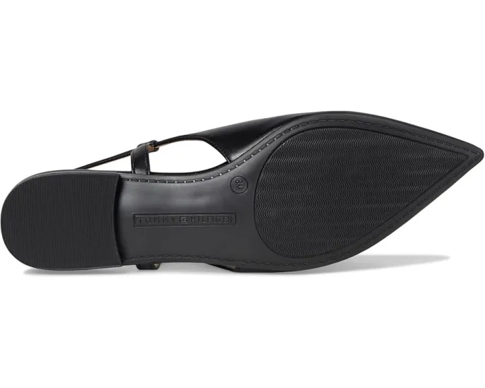 Балетки Vamina Slingback от Tommy Hilfiger на низком каблуке