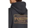 Толстовка Pendleton Heritage Logo с капюшоном и карманом