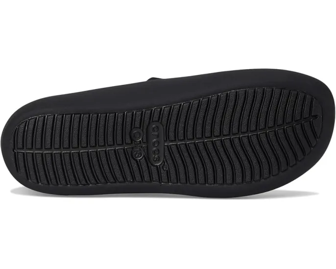 Детские балетки Crocs Brooklyn на платформе с регулируемым ремешком