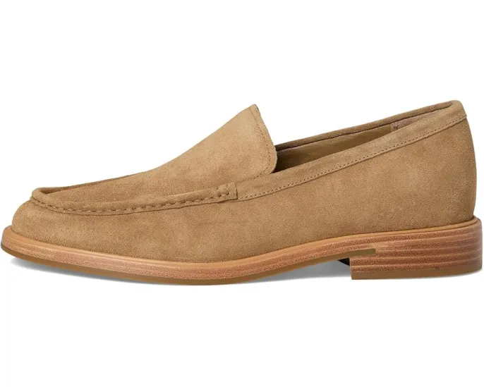 Vince Слипоны Rafael из мягкой замши с каблуком и прорезью