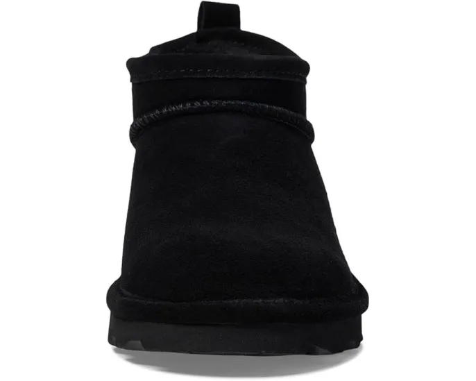 Сапоги Super Shorty Bearpaw из замши с овечьей шерстью и съемной стелькой