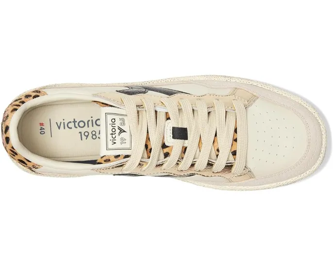 Кроссовки Smash Leather Metallic And Animal с золотыми деталями и принтом