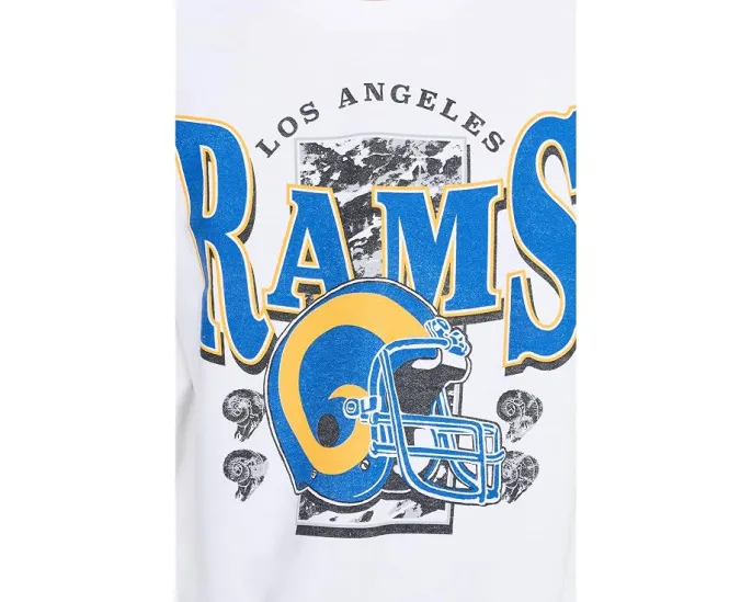 Junk Food Clothing NFL Los Angeles Rams Conversion Crew Fleece свитшот
