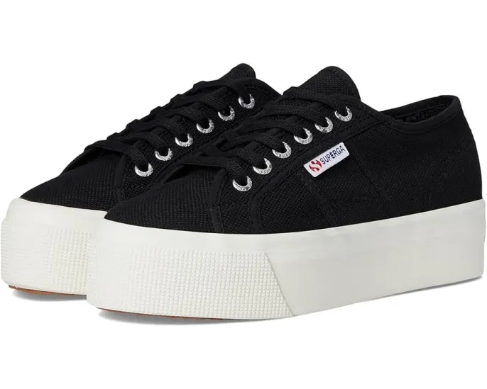 Кроссовки Superga 2790 Platform на платформе из хлопкового канваса