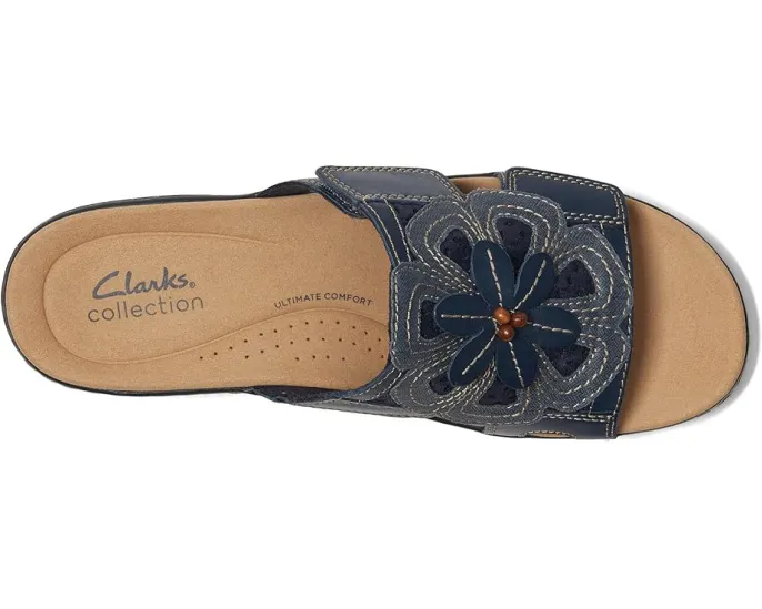 Сандалии Clarks Merliah 2 Belle на клиновидном каблуке с ремешками