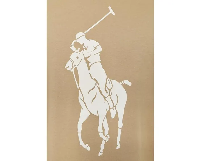 Футболка Polo Ralph Lauren Classic Fit Big Pony Jersey с крупным логотипом