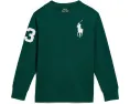 Футболка Big Pony Cotton Long Sleeve Tee от Polo Ralph Lauren Kids