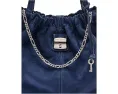 Сумка тоут The Denim Suede Cristina из денима с замшевой отделкой Marc Jacobs
