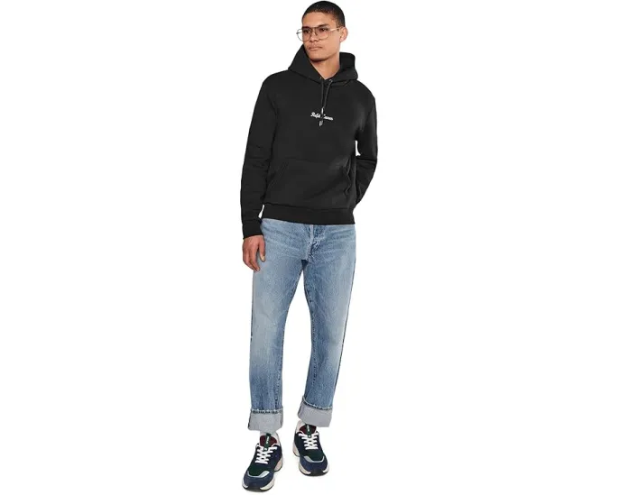 Толстовка Polo Ralph Lauren Logo Double-Knit Hoodie с логотипами и молнией