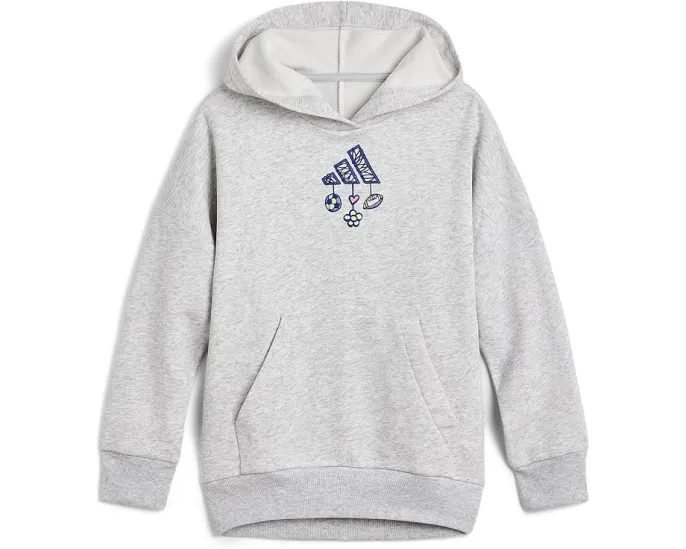 Худи Adidas с принтом для подростков