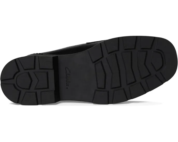 Лоферы Clarks Lauryl Tassel с кисточкой и квадратным каблуком