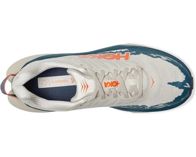 Трейловые кроссовки Hoka Torrent 4 с обновленной амортизацией и агрессивным протектором
