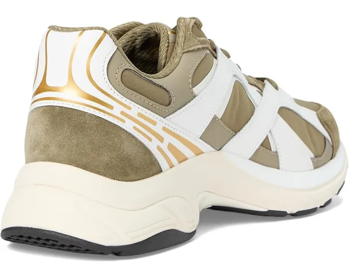 Кроссовки Michael Kors Leo Trainer с многослойным дизайном и логотипом MK