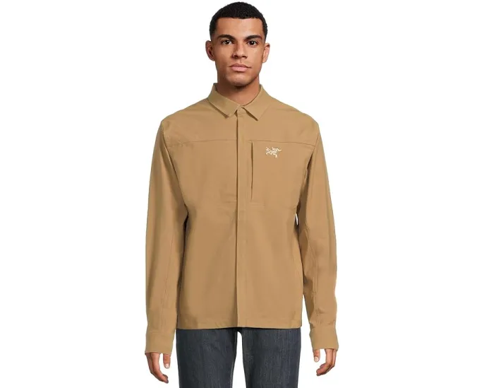 Arc'teryx Cronin Overshirt из хлопка с водоотталкивающей пропиткой