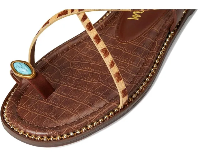 Сандалии Sam Edelman Tenly с ремешками и кольцом на палец на низком каблуке