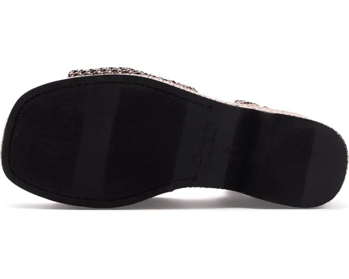 Сандалии Joanne от Circus NY by Sam Edelman на платформе из рафии