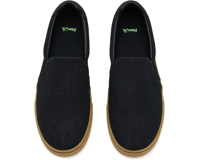 Слипоны Hava-Shoe с текстильным верхом и анатомической стелькой