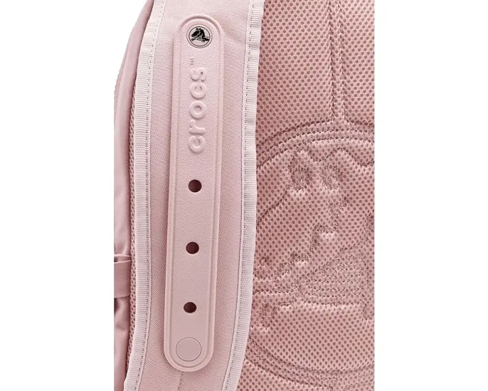 Рюкзак Crocs из нейлона с вентилируемым карманом и отверстиями для Jibbitz