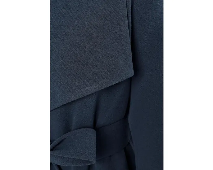 Пальто Lauren Ralph Lauren с запахом и поясом из крепа