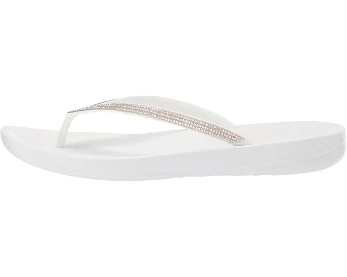 FitFlop шлепанцы Iqushion Sparkle с кристаллами и технологией амортизации