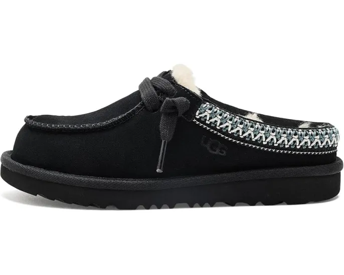 Детские тапочки UGG Kids Tasman Mule с подкладкой UGGplush и подошвой из сахарного тростника