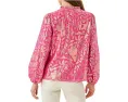 Шелковая блуза Giana с длинным рукавом от Lilly Pulitzer